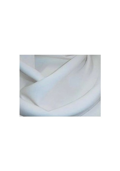 Scuba Esnek Dalgıç Kumaş Kırık Beyaz
