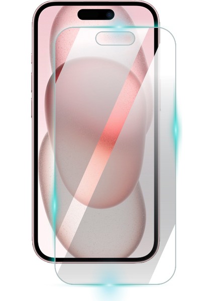 Apple iPhone 15 Için 9h Nano Ipg Proactive Ekran Koruyucu, Pürüzsüz Cam Bitiş