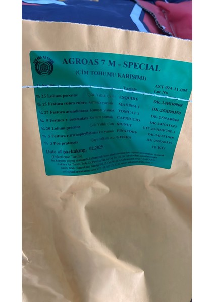 Çim Tohumu 10 kg 7'li Karışım fiyatları