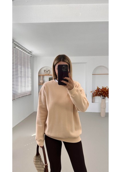 Chamakh Kadın Basic 3 Iplik Sweatshirt fiyatları