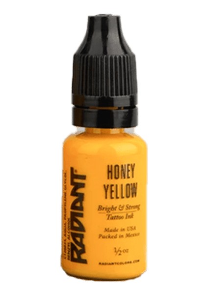 Honey Yellow - Radiant Tattoo Dövme Boyası - 0,5OZ/15 ml