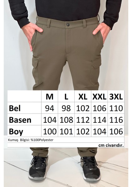 Erkek Komondo Cep Içi Şardonlu Pantolon REA-9707 Haki indirimleri
