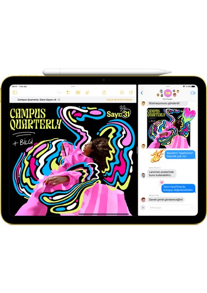 iPad A16 11" 128GB Wi-Fi Tablet Sarı MD4D4TU/A