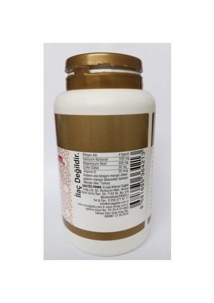 Kalsiyum Magnezyum Çinko D Vitamini Içeren Gıda Takviyesi modelleri