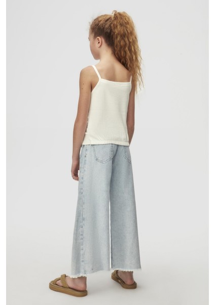 Kız Çocuk Larissa Denim Pantolon 10-16YAŞ Mavi