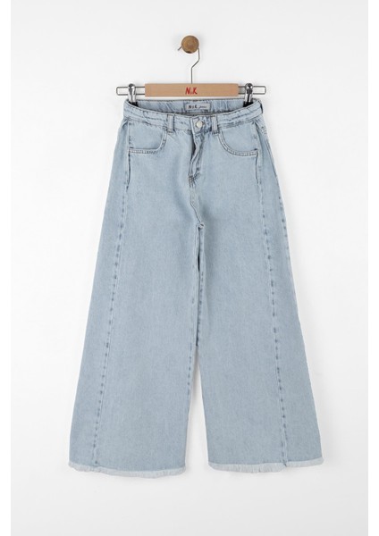 Kız Çocuk Larissa Denim Pantolon 10-16YAŞ Mavi