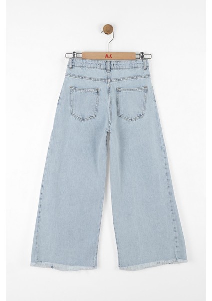 Kız Çocuk Larissa Denim Pantolon 10-16YAŞ Mavi