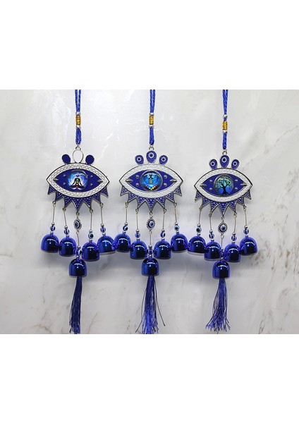 Metal Nazar Boncuğu Çan ALK3494