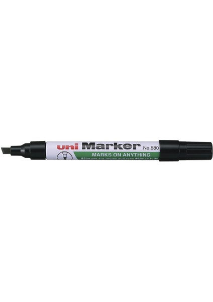 Marker Kesik Uçlu Kalem Siyah Markör - 3 Adet