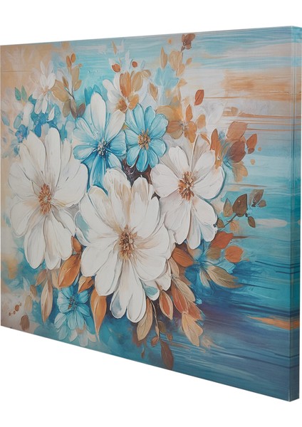 Deco Flowers Kanvas Tablo - Renkli - 75X100 cm