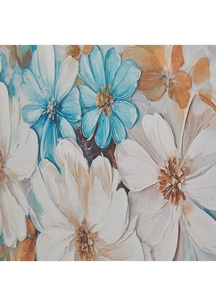Deco Flowers Kanvas Tablo - Renkli - 75X100 cm