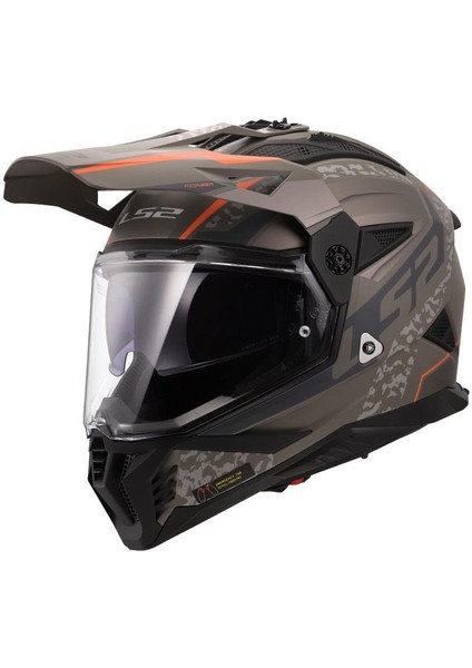 Pioneer 2 Devor Kros Motosiklet Kaskı