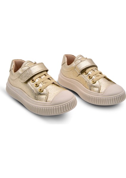 Blair Deri Anatomik Kız Çocuk Günlük Ayakkabı Altın Rengi fırsatları