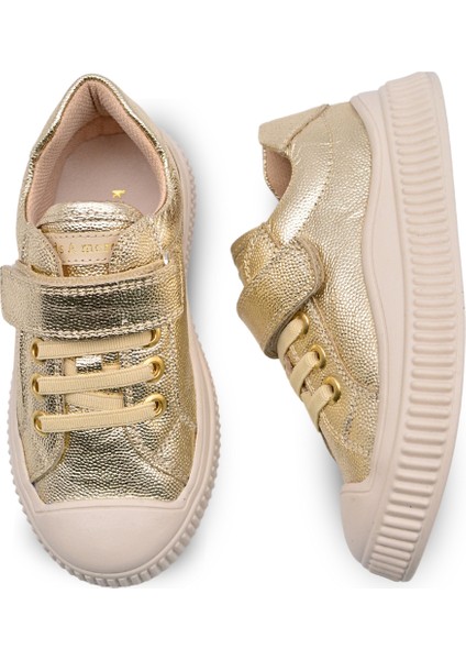 Blair Deri Anatomik Kız Çocuk Günlük Ayakkabı Altın Rengi indirimleri