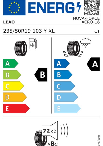 235/50 R19 103Y Xl Nova-Force Acro 4x4 Oto Yaz Lastiği (Üretim Yılı: 2025) fiyatları