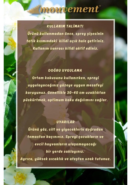 2'li 500 ml Oda Spreyi ile Ferah Bir Atmosfer (Yasemin Gardenya) fırsatları