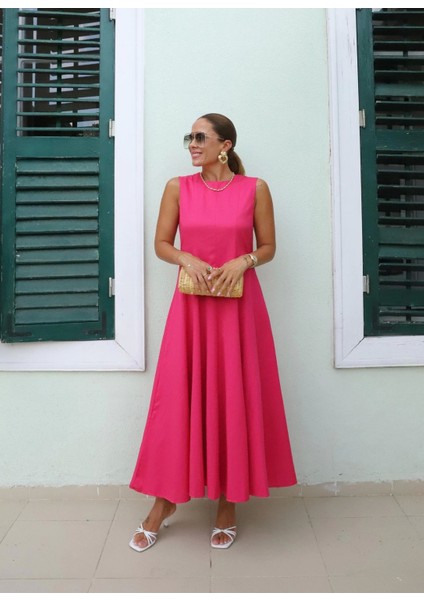 Pembe Kolsuz Çan Model Elbise fiyatları