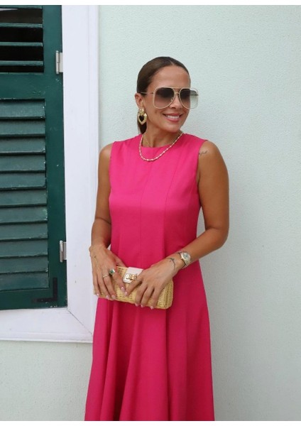 Pembe Kolsuz Çan Model Elbise indirimleri
