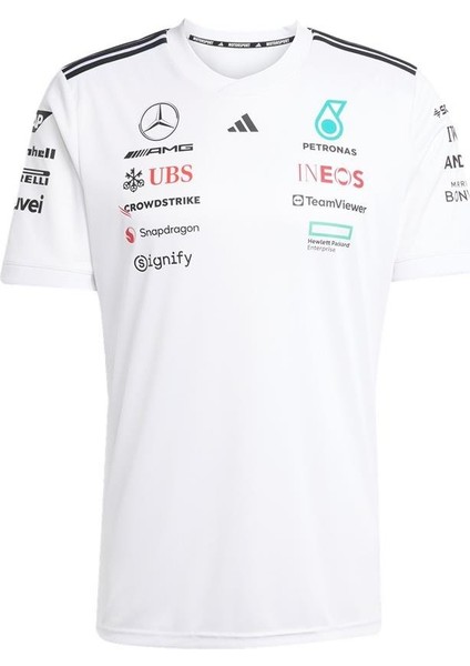 Beyaz Erkek T-Shirt Mer Dr Jsyw Rm JX5798