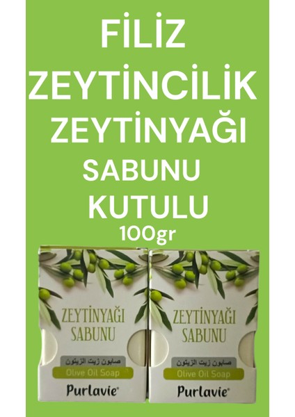Zeytinyağlı Sabun (Kutulu) 100 gr