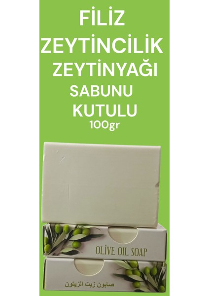 Zeytinyağlı Sabun (Kutulu) 100 gr modelleri