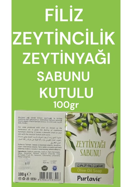 Zeytinyağlı Sabun (Kutulu) 100 gr fırsatları