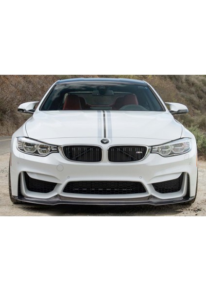 Bmw F32 F33 F36 Ön Lip M4 Model Parlak Siyah 2014-2020 Arası modelleri