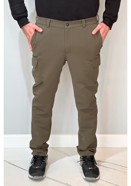 Erkek Komondo Cep Içi Şardonlu Pantolon REA-9707 Haki