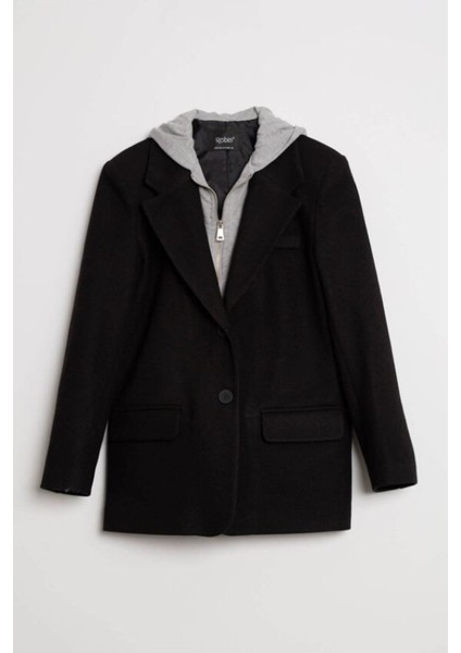 Robin Kadın Pamuk Sweat Kapüşonlu Flanel Ceket indirimleri