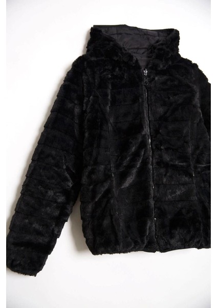 Robin Kadın Içi Peluş Çift Taraflı Kullanıma Uygun Şişme Kısa Mont fiyatları