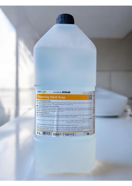 Topclin Sıvı Köpük Sabun 5 lt