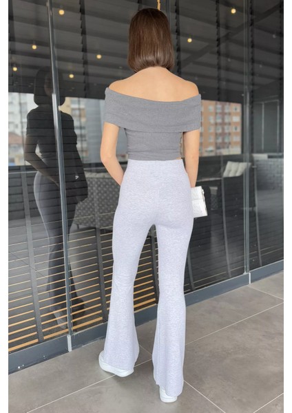 Kadın Yüksek Bel Bol Paça Pantolon modelleri