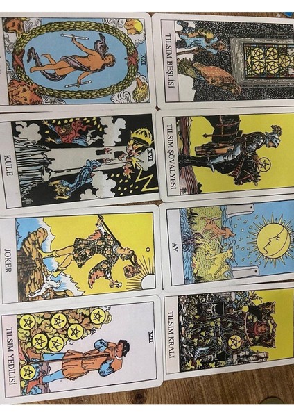 Tarot Kartı 78'li Klasik Tarot Destesi Türkçe fiyatları