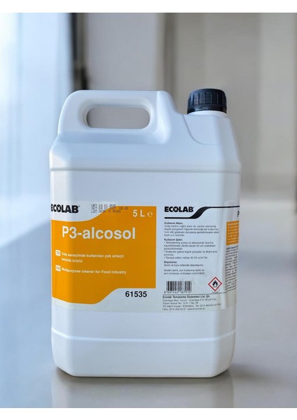 P3 Alcosol Dezenfektan 5 lt