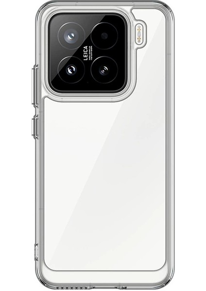Xiaomi 15 Kılıf, Şeffaf Tasarımlı Darbeye Dayanıklı Telefon Kılıfı, Tampon Hibrit Şeffaf Kapak Xiaomi 15 (Yurt Dışından)