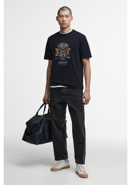 B.ıntl Carlise Graphic T-Shirt BK11 Black