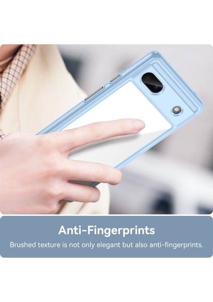 Google Pixel 8A Kılıf, Şeffaf Tasarımlı Darbeye Dayanıklı Telefon Kılıfı, Tampon Hibrit Şeffaf Kapak Google Pixel 8A (Yurt Dışından) fırsatları