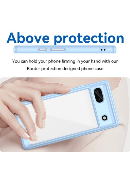 Google Pixel 8A Kılıf, Şeffaf Tasarımlı Darbeye Dayanıklı Telefon Kılıfı, Tampon Hibrit Şeffaf Kapak Google Pixel 8A (Yurt Dışından) indirimleri