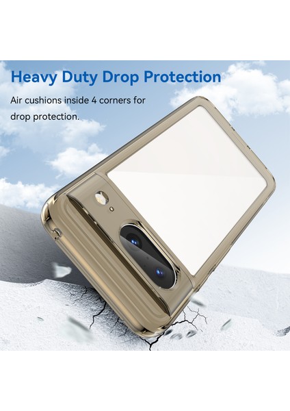 Google Pixel 8 Kılıf, Şeffaf Tasarımlı Darbeye Dayanıklı Telefon Kılıfı, Tampon Hibrit Şeffaf Kapak Google Pixel 8 (Yurt Dışından) fırsatları