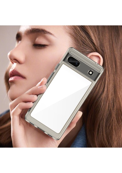 Google Pixel 8A Kılıf, Şeffaf Tasarımlı Darbeye Dayanıklı Telefon Kılıfı, Tampon Hibrit Şeffaf Kapak Google Pixel 8A (Yurt Dışından) fırsatları