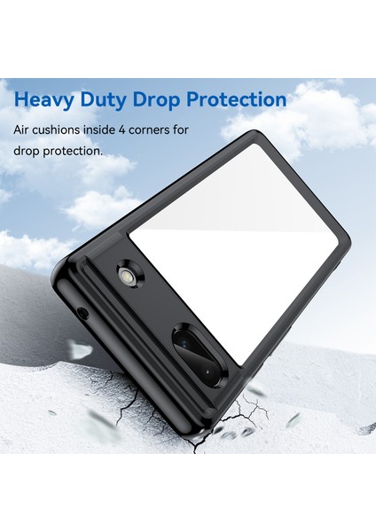 Google Pixel 8A Kılıf, Şeffaf Tasarımlı Darbeye Dayanıklı Telefon Kılıfı, Tampon Hibrit Şeffaf Kapak Google Pixel 8A (Yurt Dışından) modelleri