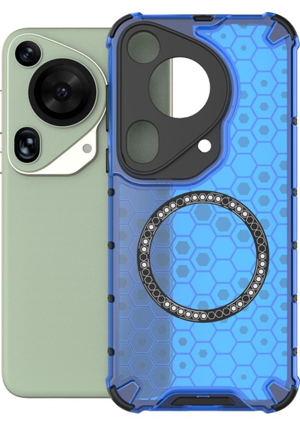 Huawei Pura 70 Ultra Manyetik Kılıf Darbeye Dayanıklı Telefon Kılıfı (Yurt Dışından)