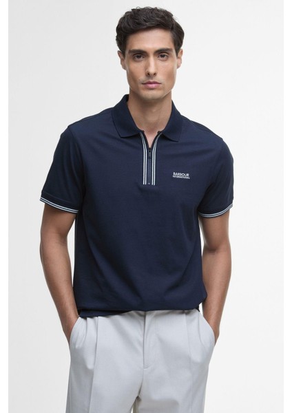 B.ıntl Ollie Twin Tipped Placket Polo Yaka NY91 Navy