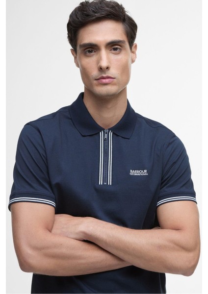 B.ıntl Ollie Twin Tipped Placket Polo Yaka NY91 Navy