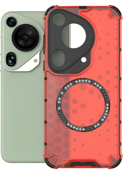 Huawei Pura 70 Ultra Manyetik Kılıf Darbeye Dayanıklı Telefon Kılıfı (Yurt Dışından)