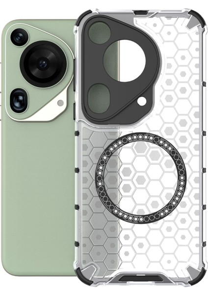 Huawei Pura 70 Ultra Manyetik Kılıf Darbeye Dayanıklı Telefon Kılıfı (Yurt Dışından)