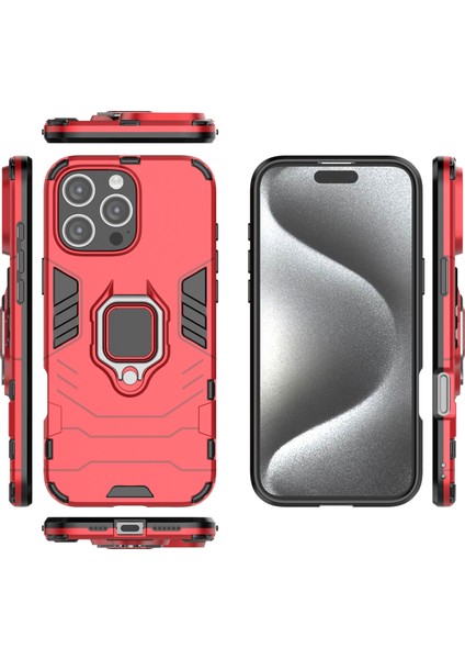 Iphone 16 Pro Ayaklı ve Manyetik Araç Tutucu Tutucu Kılıflı Kılıf (Yurt Dışından) modelleri