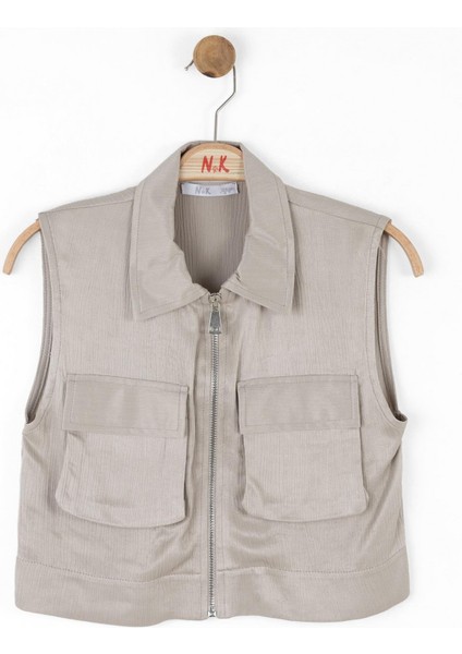 Nk Kız Çocuk Mallorca Yelek 8-14 Yaş Vizon fiyatları