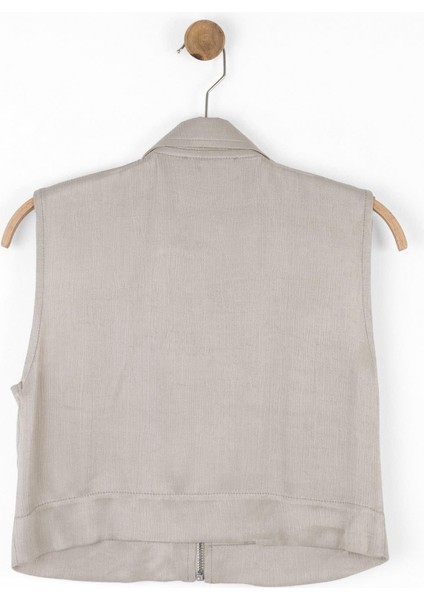 Nk Kız Çocuk Mallorca Yelek 8-14 Yaş Vizon modelleri