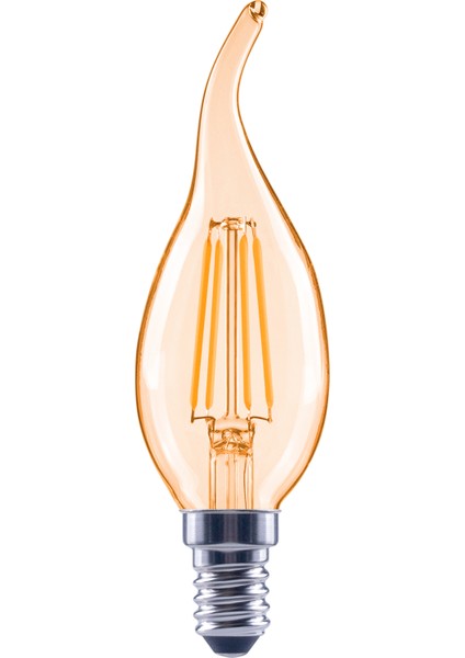 LED 1906 Fılament 4W 2700K 470LM E14 Duy Sarı Işık Ampul Dim Edilebilir / 4099854394331
